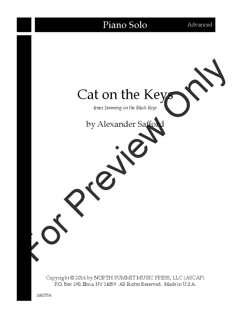 Cat on the Keys P.O.D.