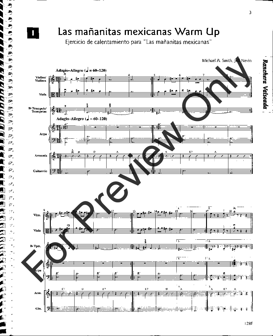 Mariachi Mastery Songbook Conductor Score