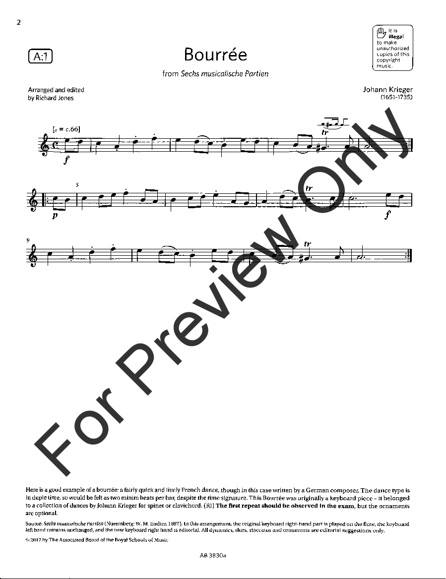 Flute Exam Pack, 2018 - 2021 ABRSM Grade 1 - Book with Online Audio