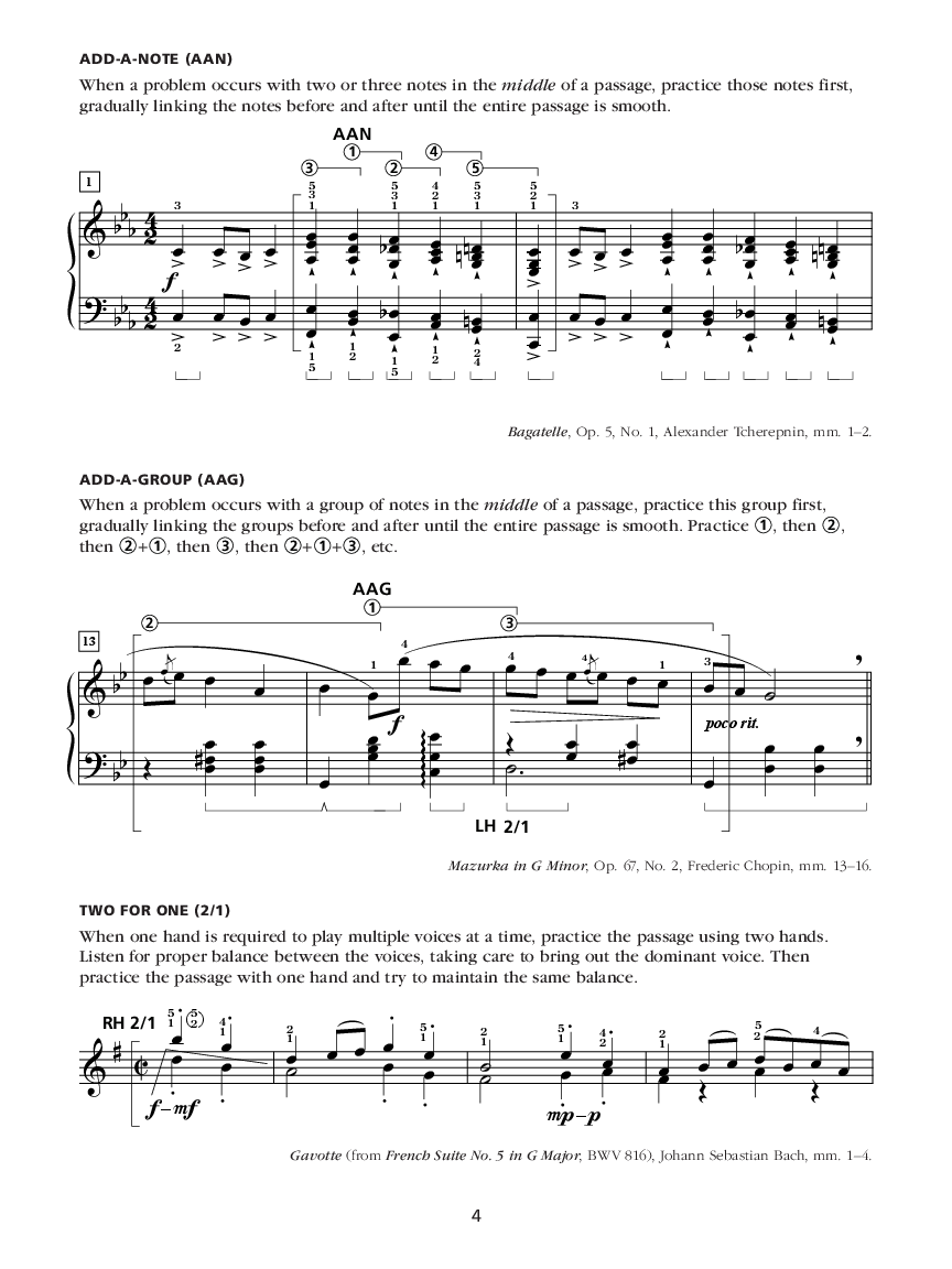 Classics for the Developing Pianist #3 Study Guide