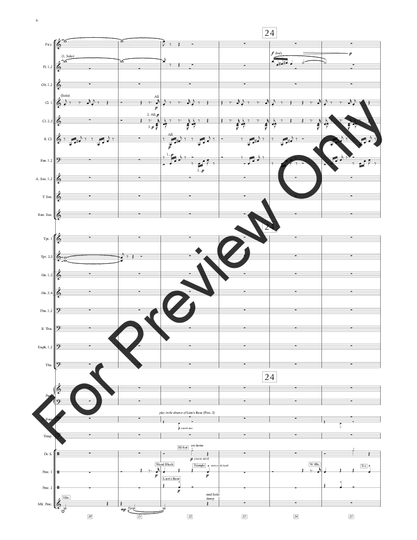 Infinite Loop - for Symphonic Band P.O.D.