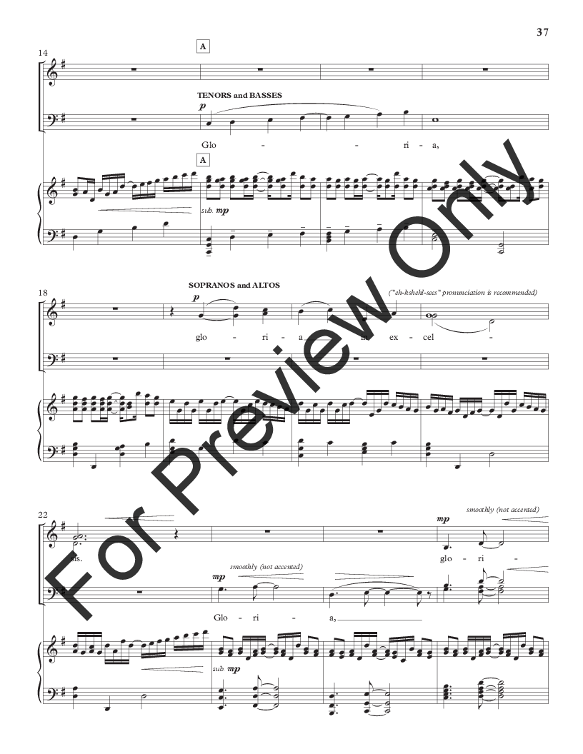 Lux : The Dawn from On High Vocal Score