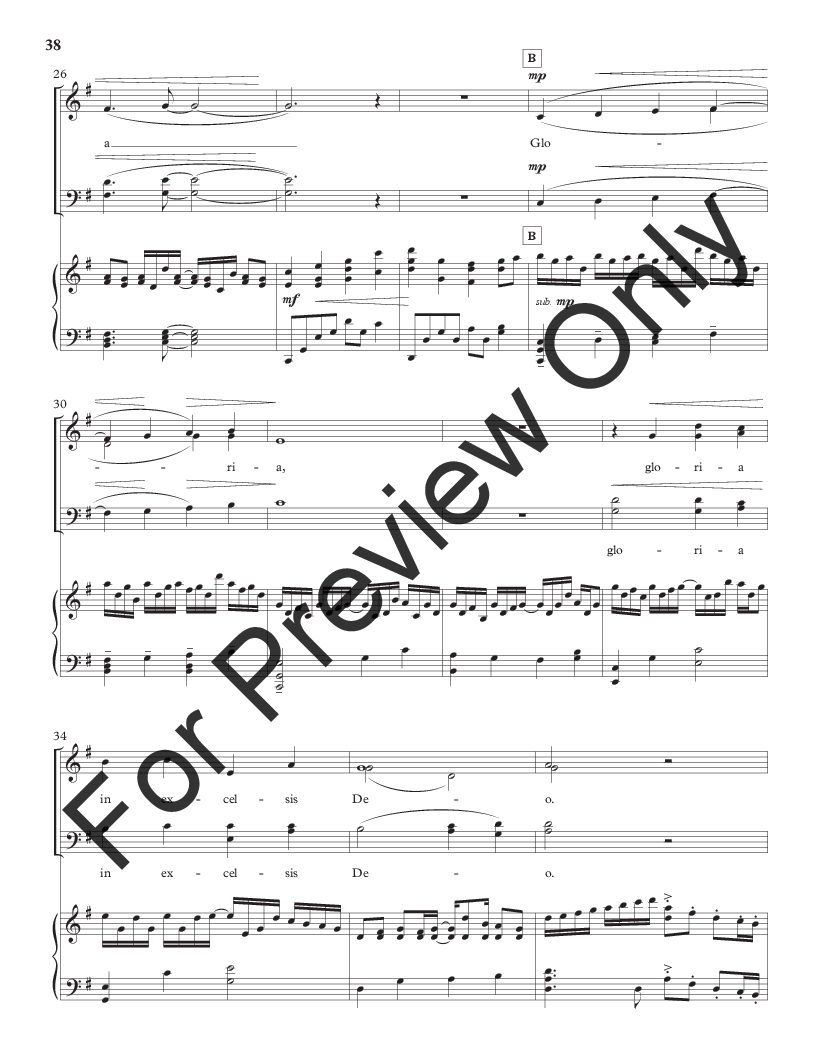 Lux : The Dawn from On High Vocal Score