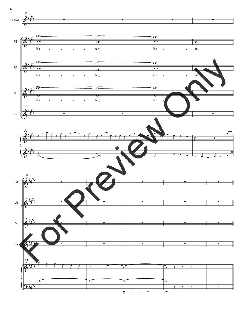 Dreamweaver Vocal Score