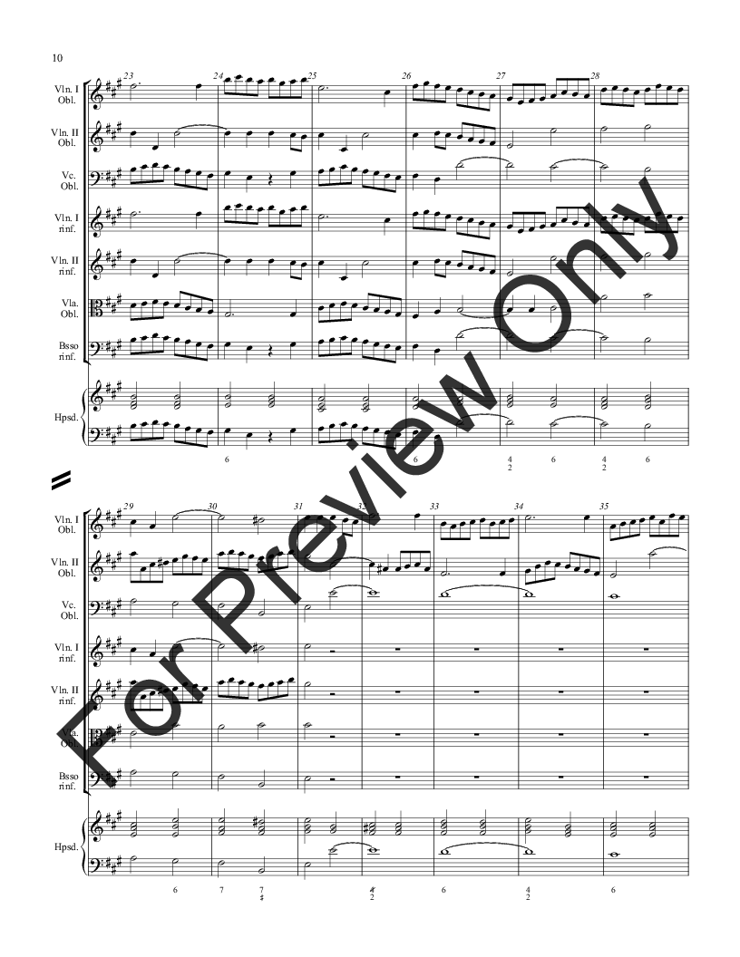 Concerto Grosso in A Opus 2, No. 5 P.O.D.