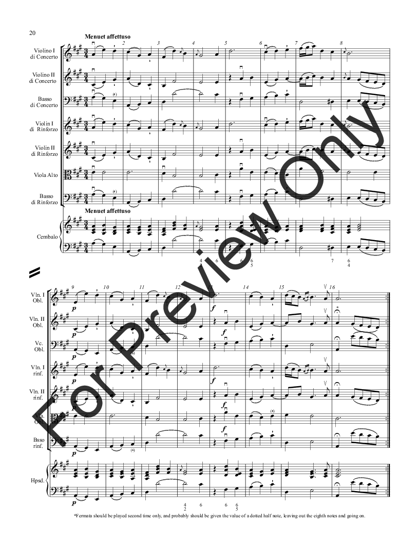 Concerto Grosso in A Opus 2, No. 5 P.O.D.