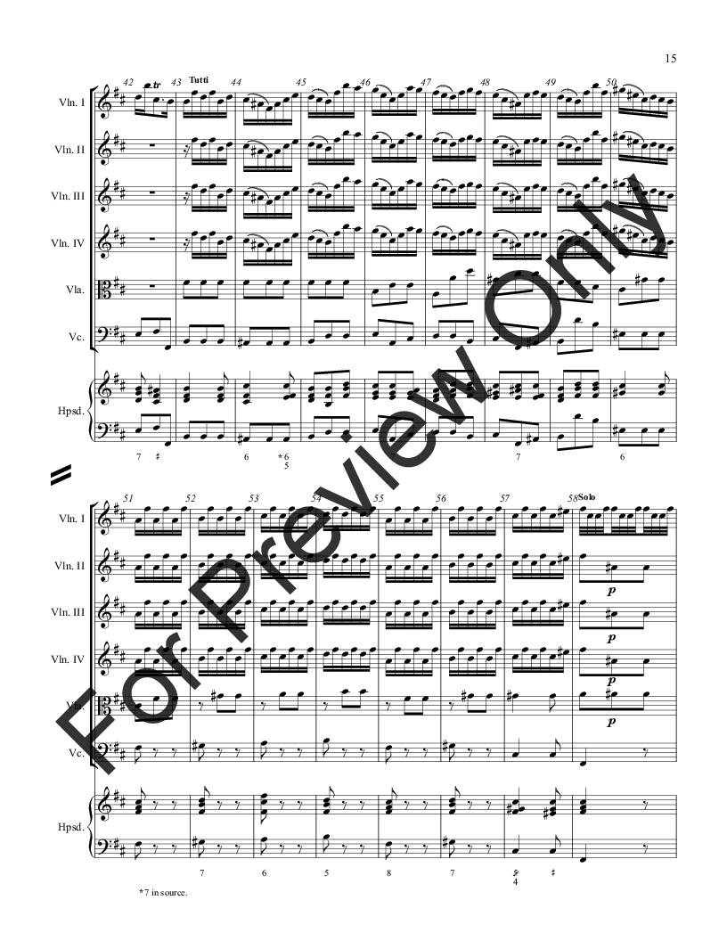 Concerto in D Opus 3, No. 9 P.O.D.