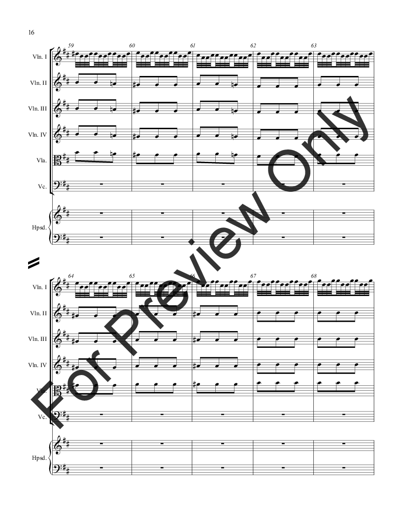 Concerto in D Opus 3, No. 9 P.O.D.