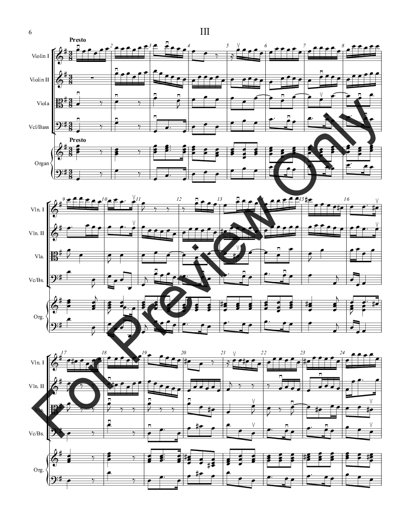 Concerto in G, Opus 2, No. 4 P.O.D.