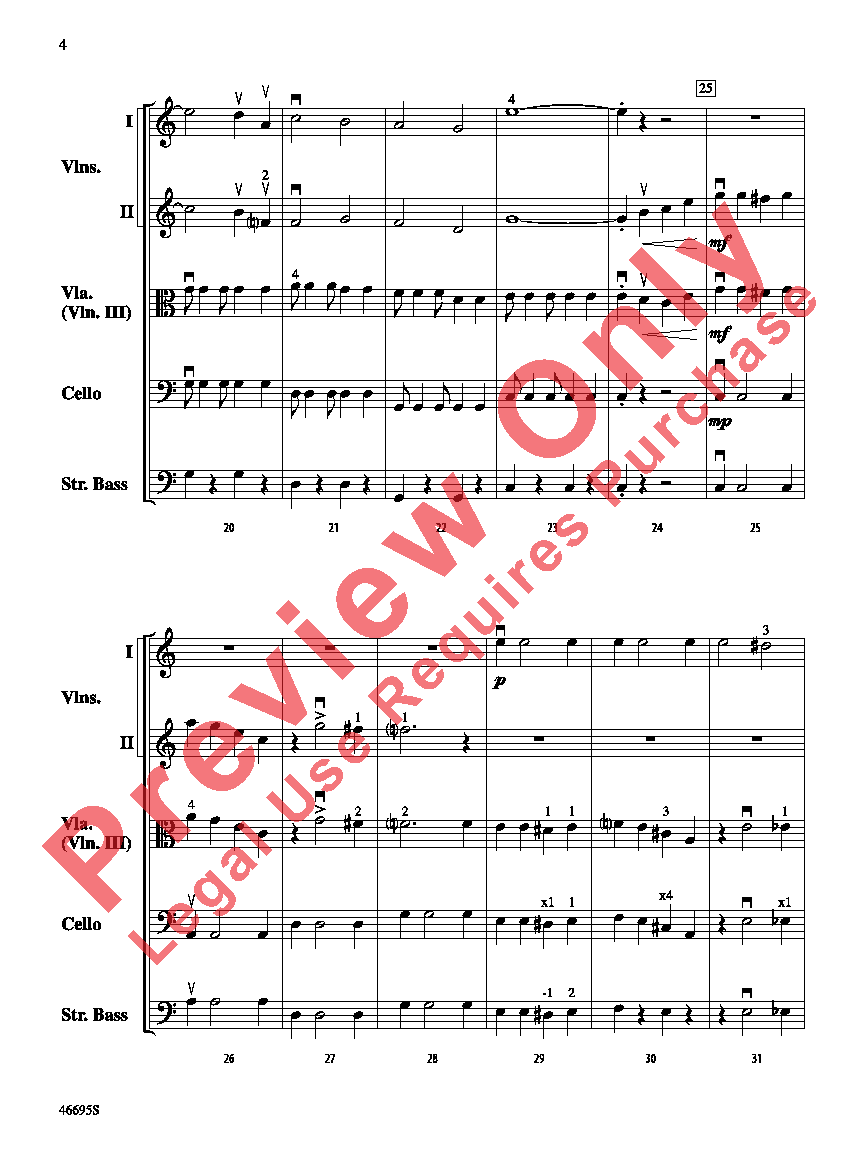 Mele Kalikimaka Score