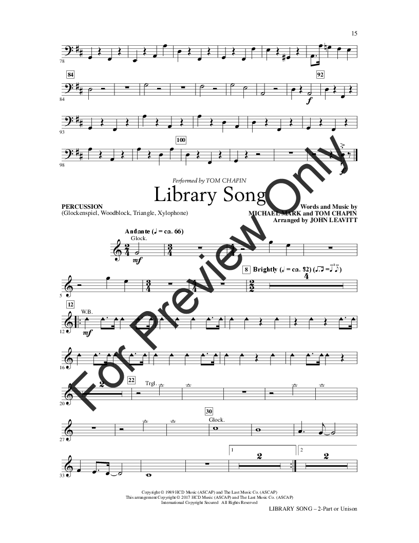 Library Song