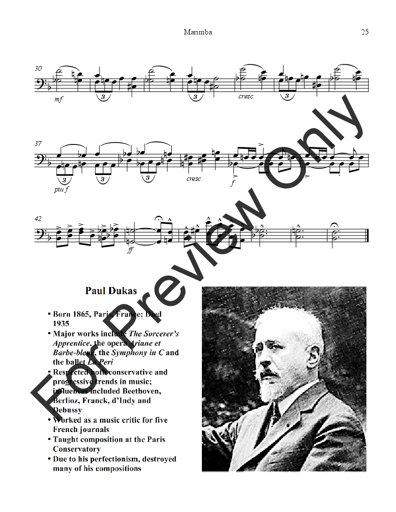 Themes of Early 20th Century Composers for Band P.O.D.