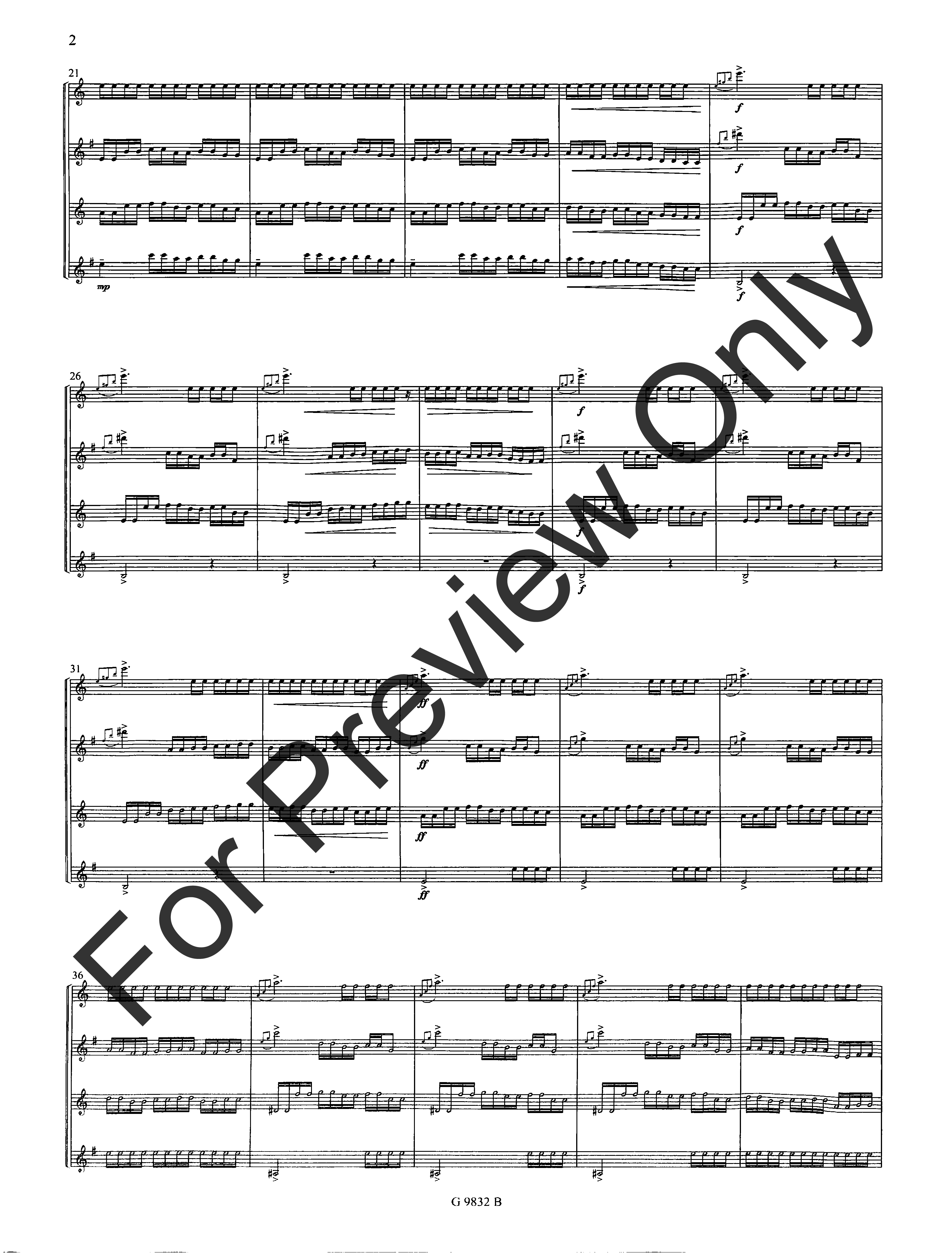 Asturias (Suite Espagnole) Import SATB Sax Quartet - Score and Parts