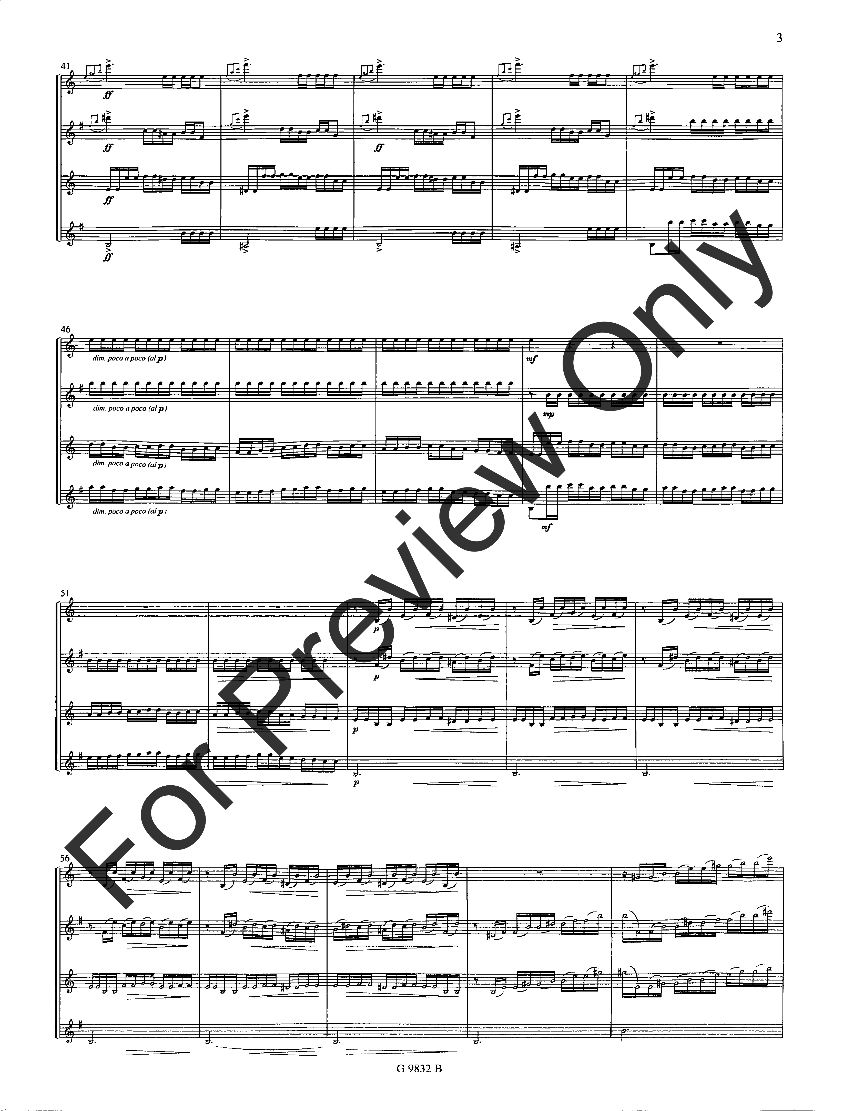 Asturias (Suite Espagnole) Import SATB Sax Quartet - Score and Parts