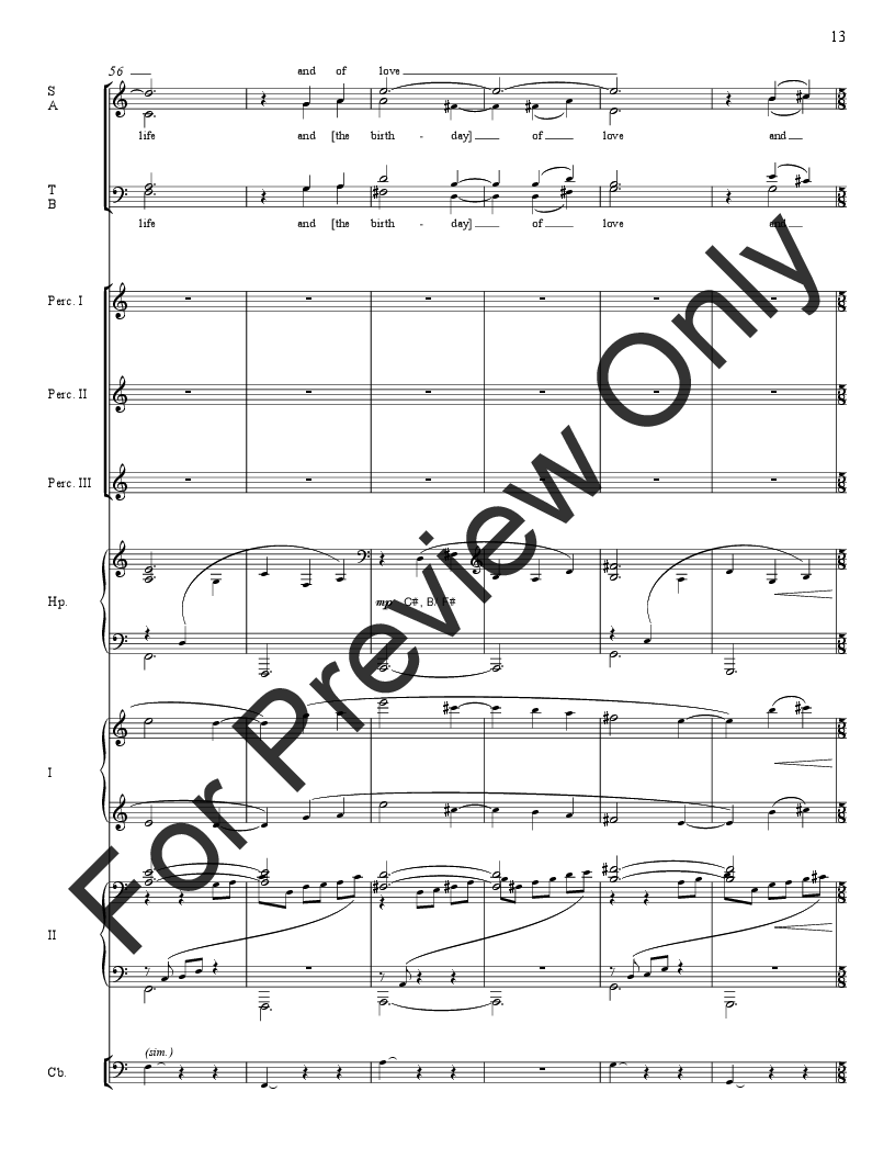 American Triptych Full Score