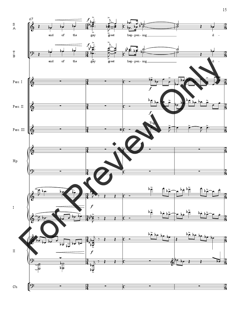 American Triptych Full Score