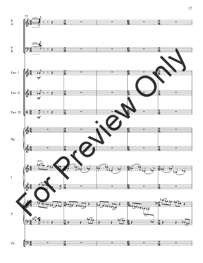 American Triptych Full Score