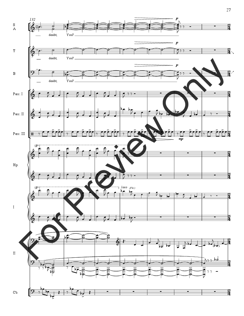 American Triptych Full Score