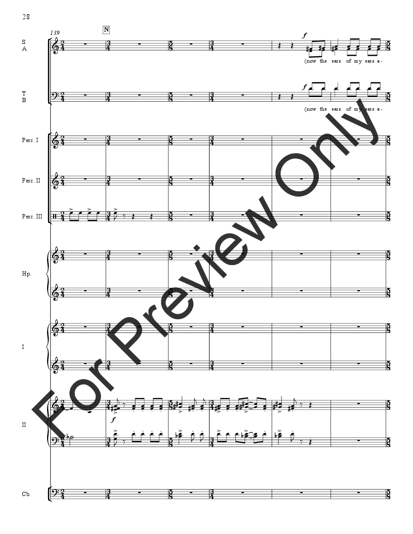 American Triptych Full Score