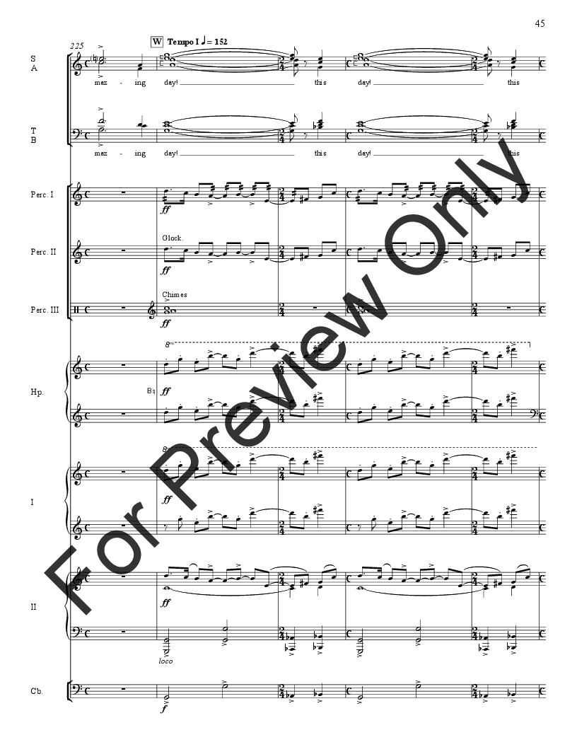 American Triptych Full Score