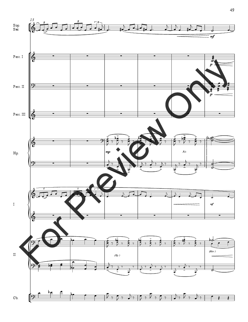 American Triptych Full Score