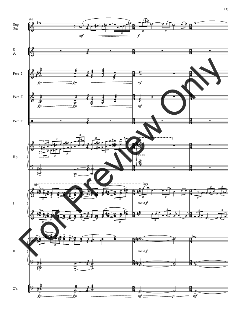 American Triptych Full Score