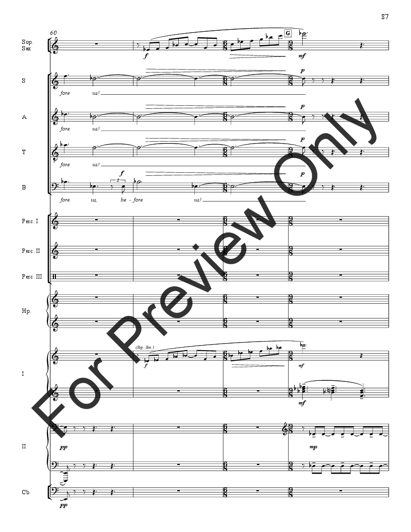 American Triptych Full Score