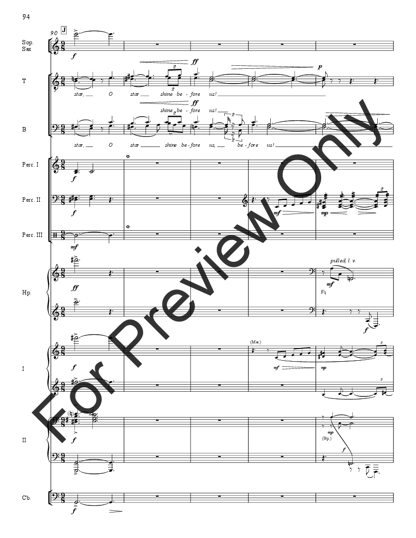 American Triptych Full Score