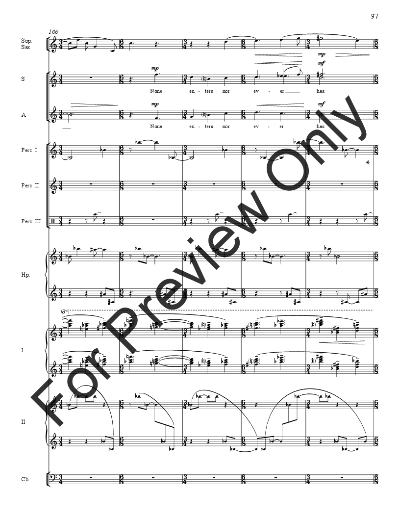 American Triptych Full Score