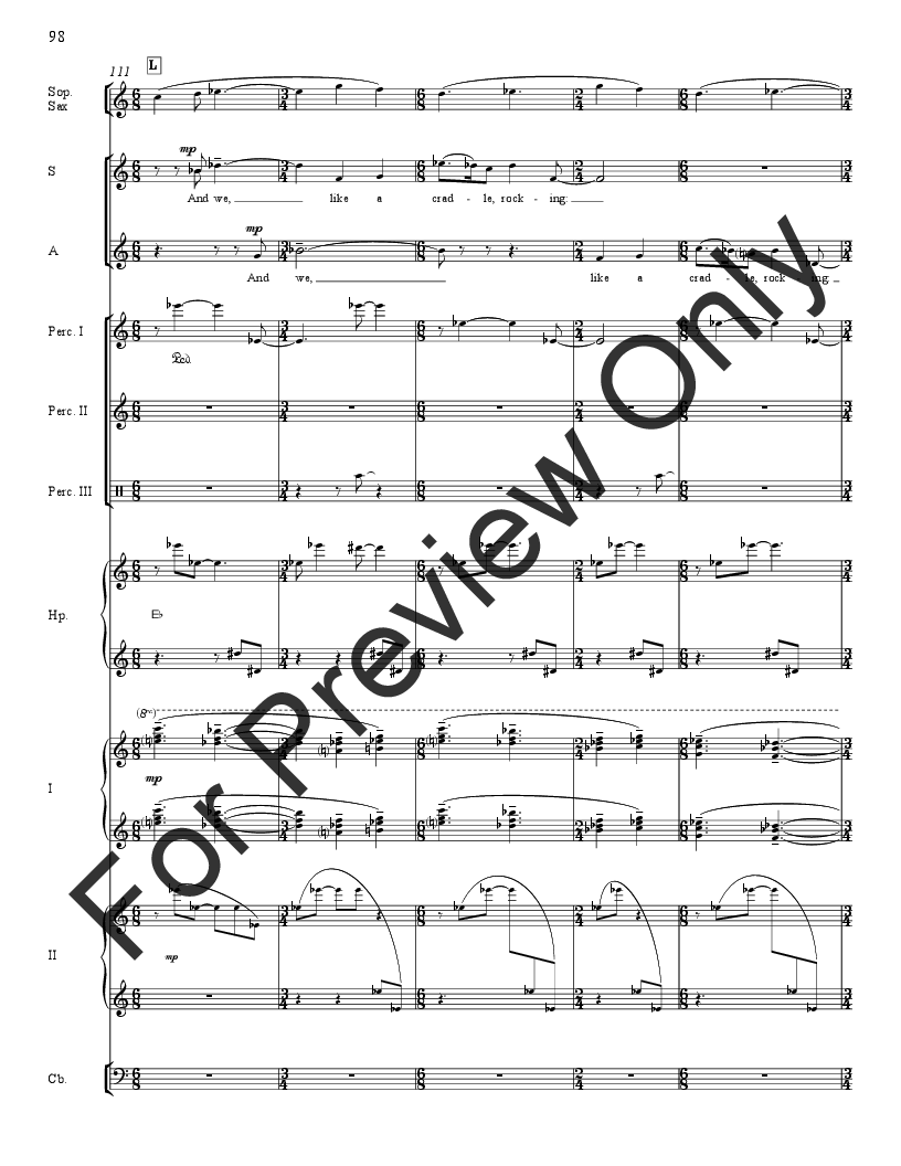 American Triptych Full Score