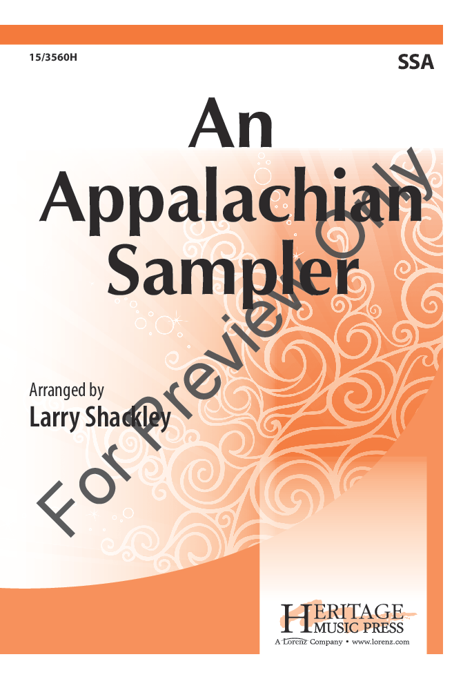 An Appalachian Sampler Large Print Edition P.O.D.