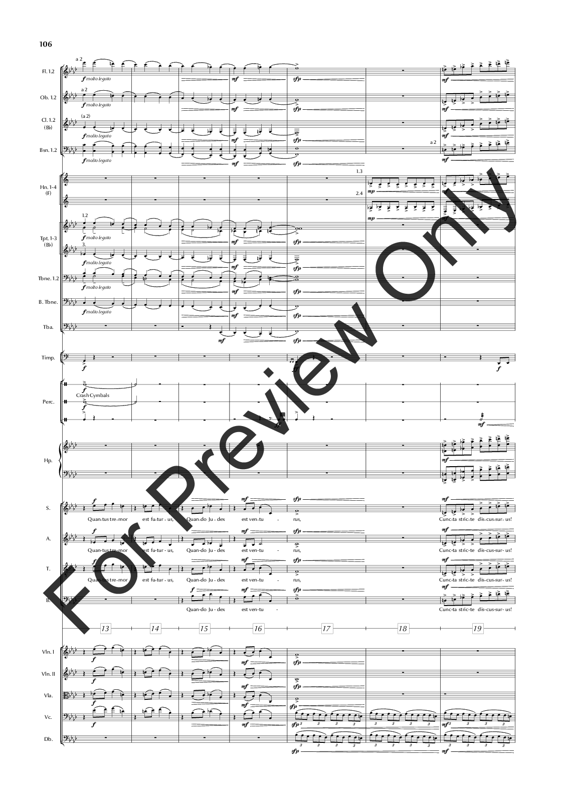 The Great War Symphony Vocal Score P.O.D.