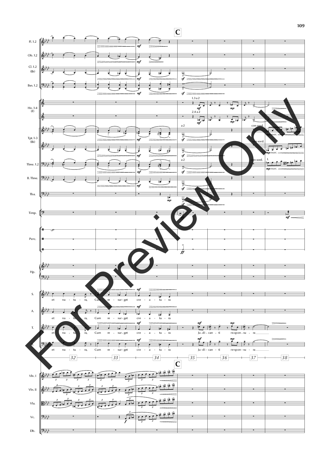 The Great War Symphony Vocal Score P.O.D.