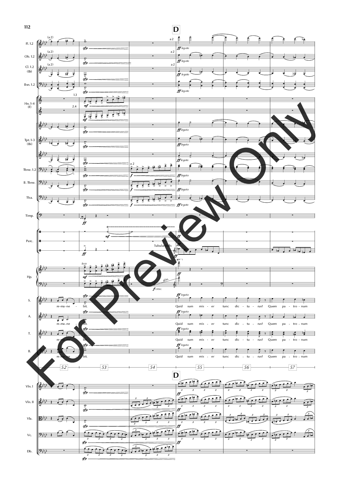 The Great War Symphony Vocal Score P.O.D.