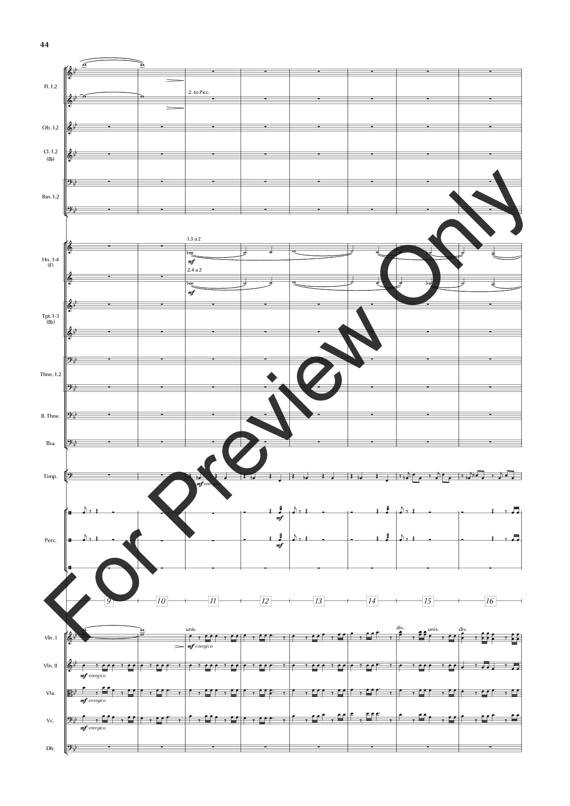 The Great War Symphony Vocal Score P.O.D.