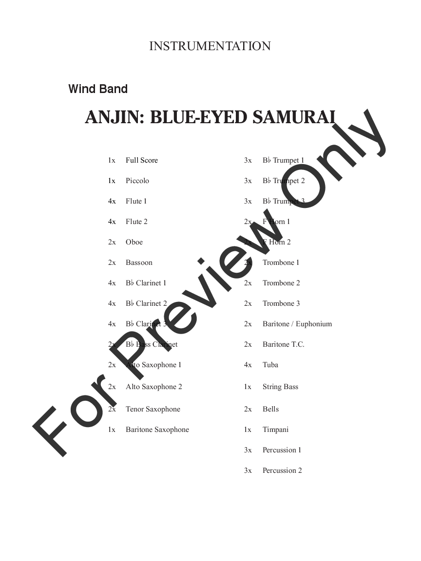 Anjin: Blue Eyed Samurai