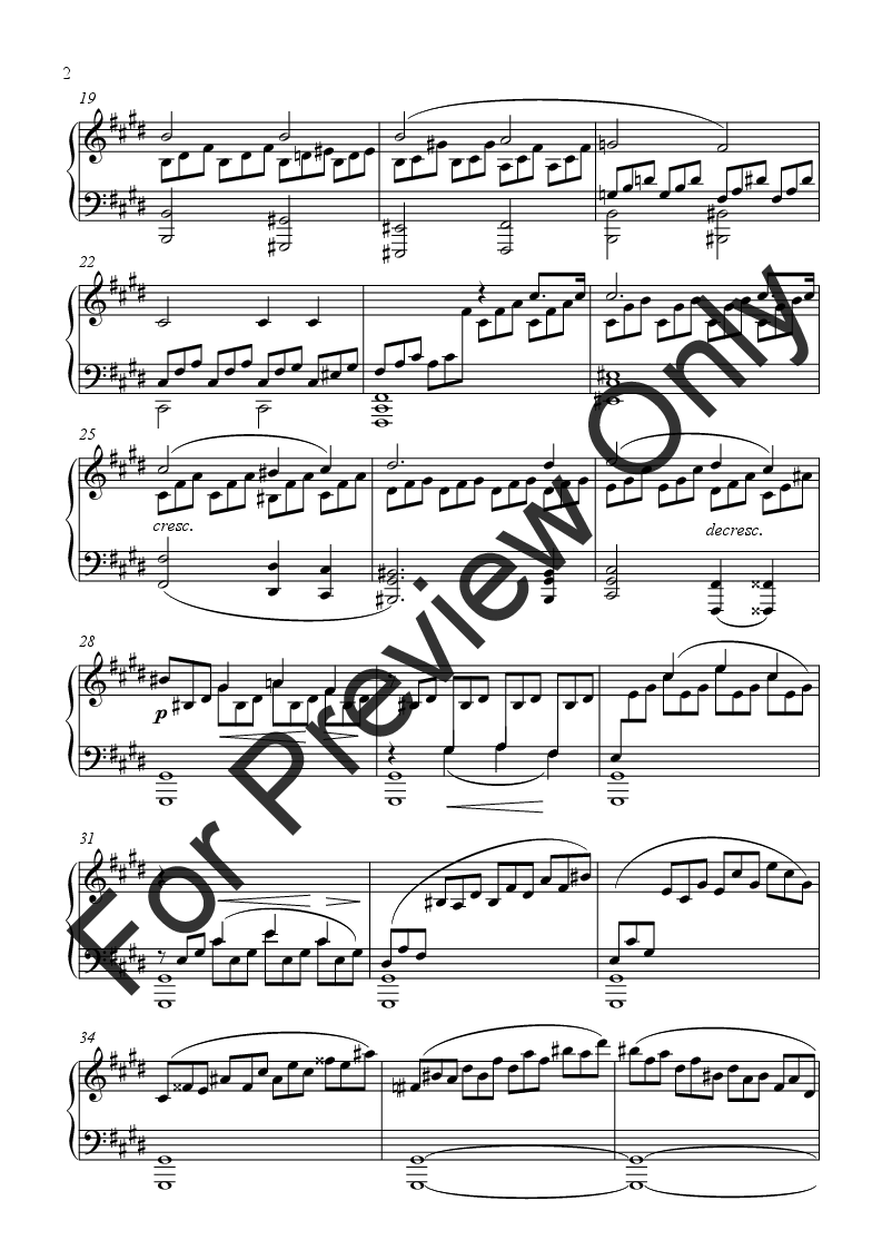 Piano Sonata No. 14 P.O.D.