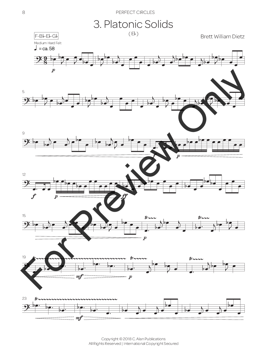 Perfect Circles Timpani Solo Collection