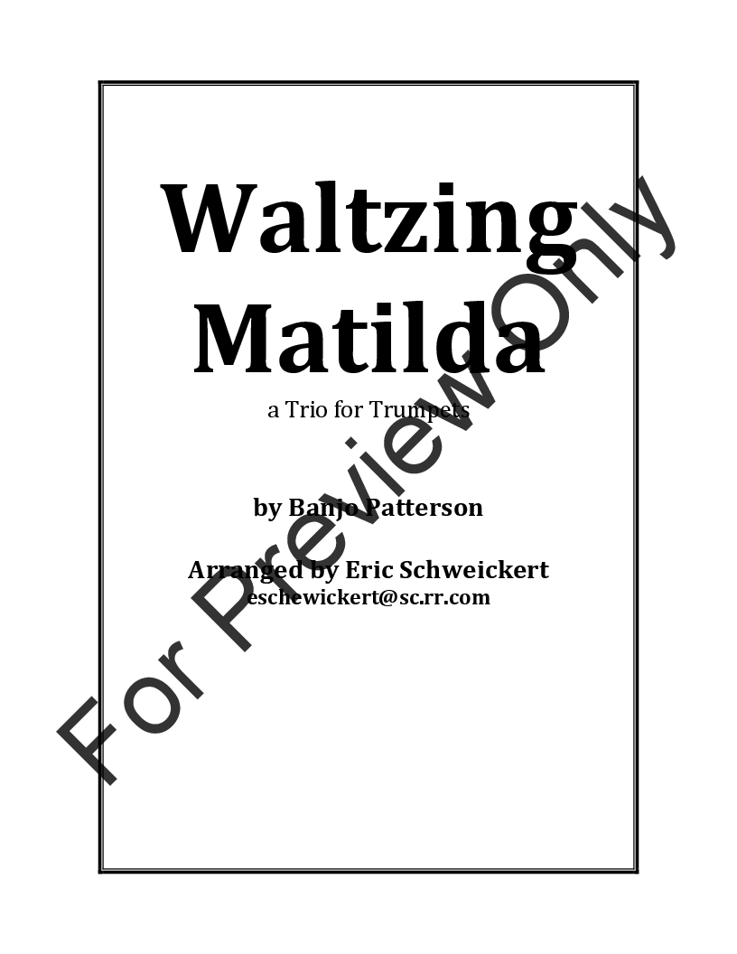 Waltzing Matilda P.O.D.