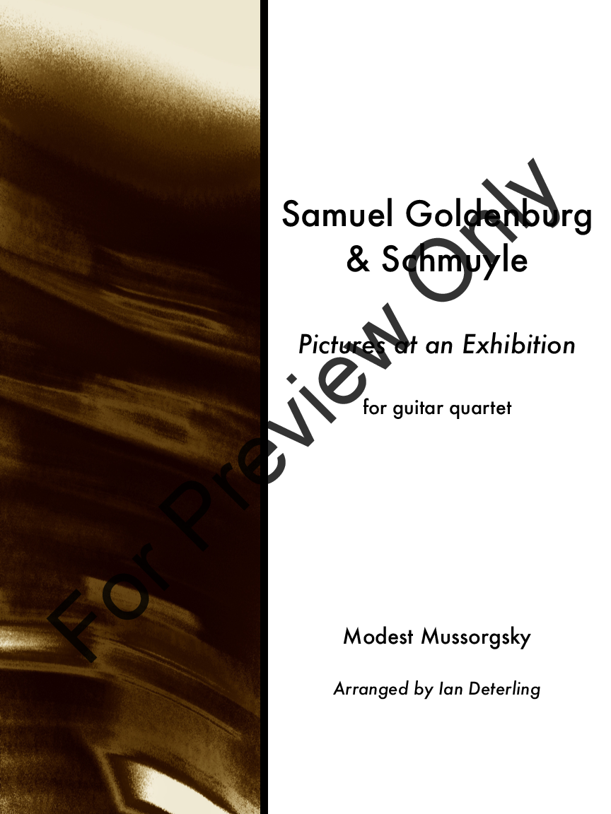 Samuel Goldenburg and Schmuyle (Pictures at an Exhibition) P.O.D.