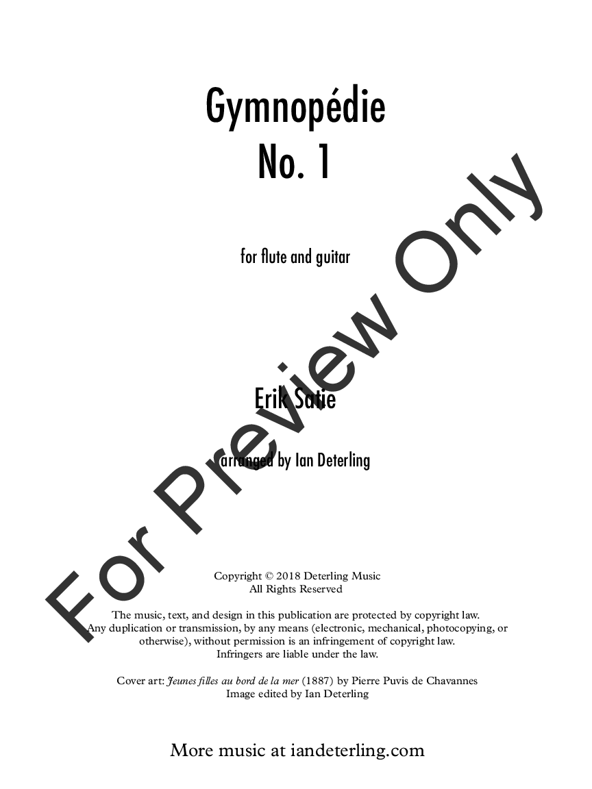 Gymnopedie No. 1 P.O.D.