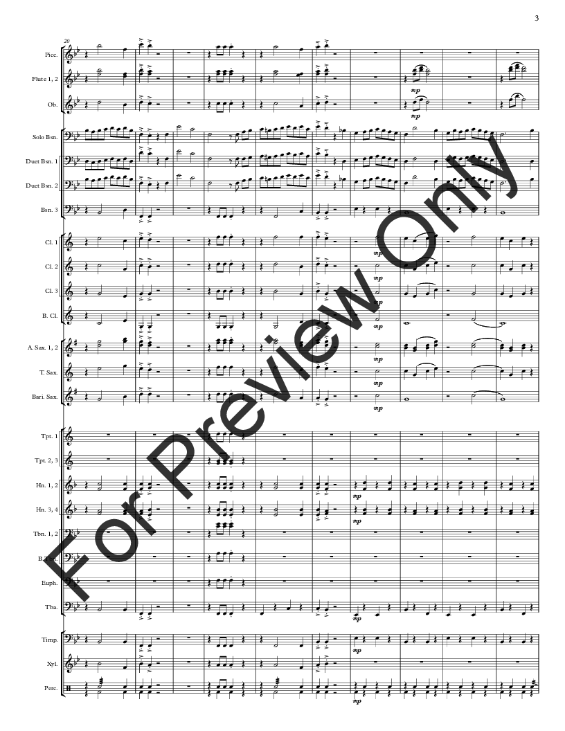 Bassoonium Bassoon Solo opt. Duet with Concert Band