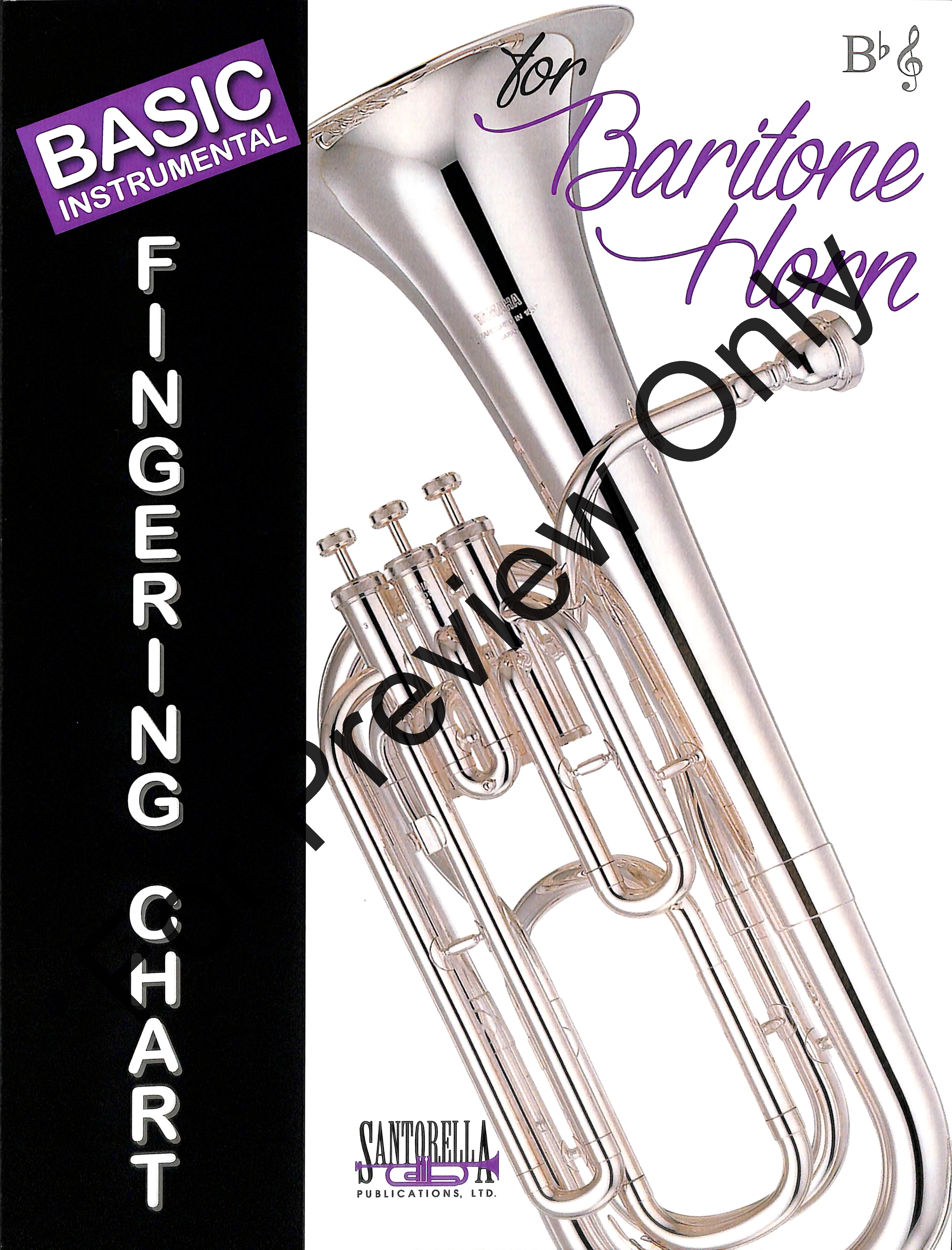 BASIC INSTRUMENTAL FINGERING CHART Baritone TC