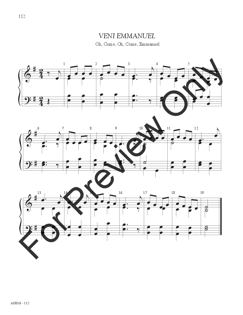 50 Quick Hymn Accompaniments 1/8 Octaves P.O.D.