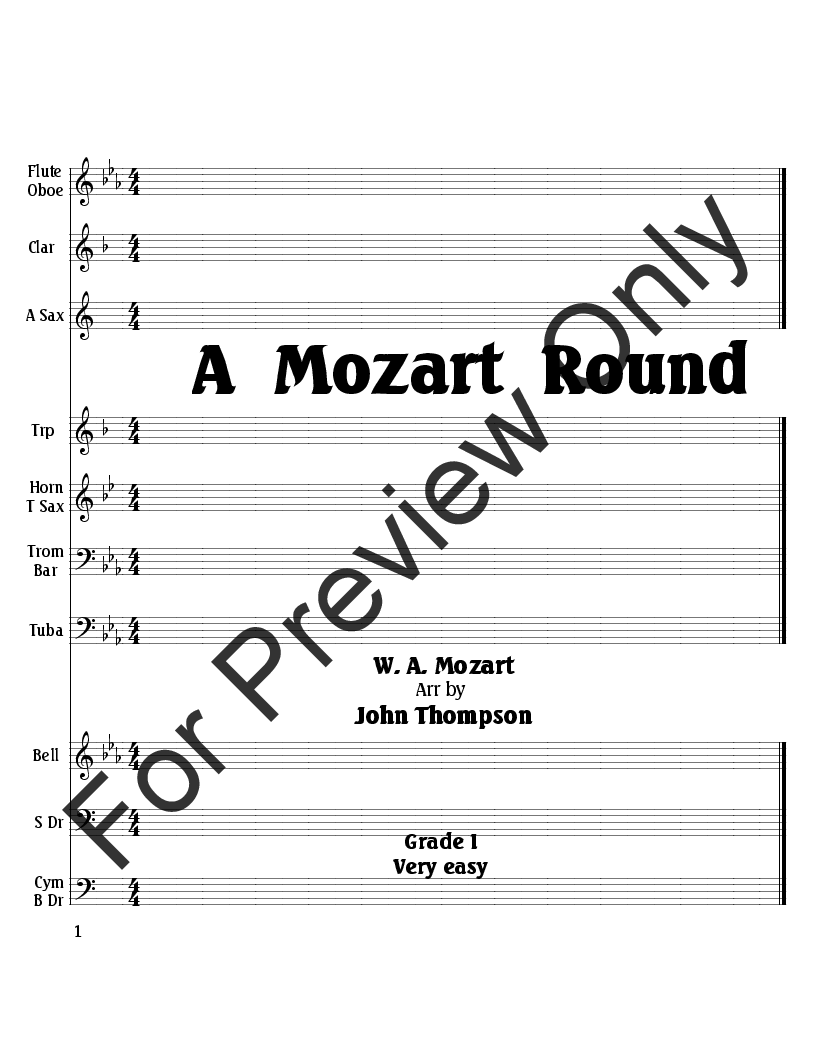 A Mozart Round P.O.D.