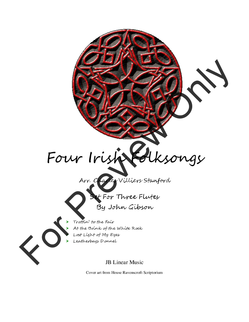 Four Irish Folksongs P.O.D.