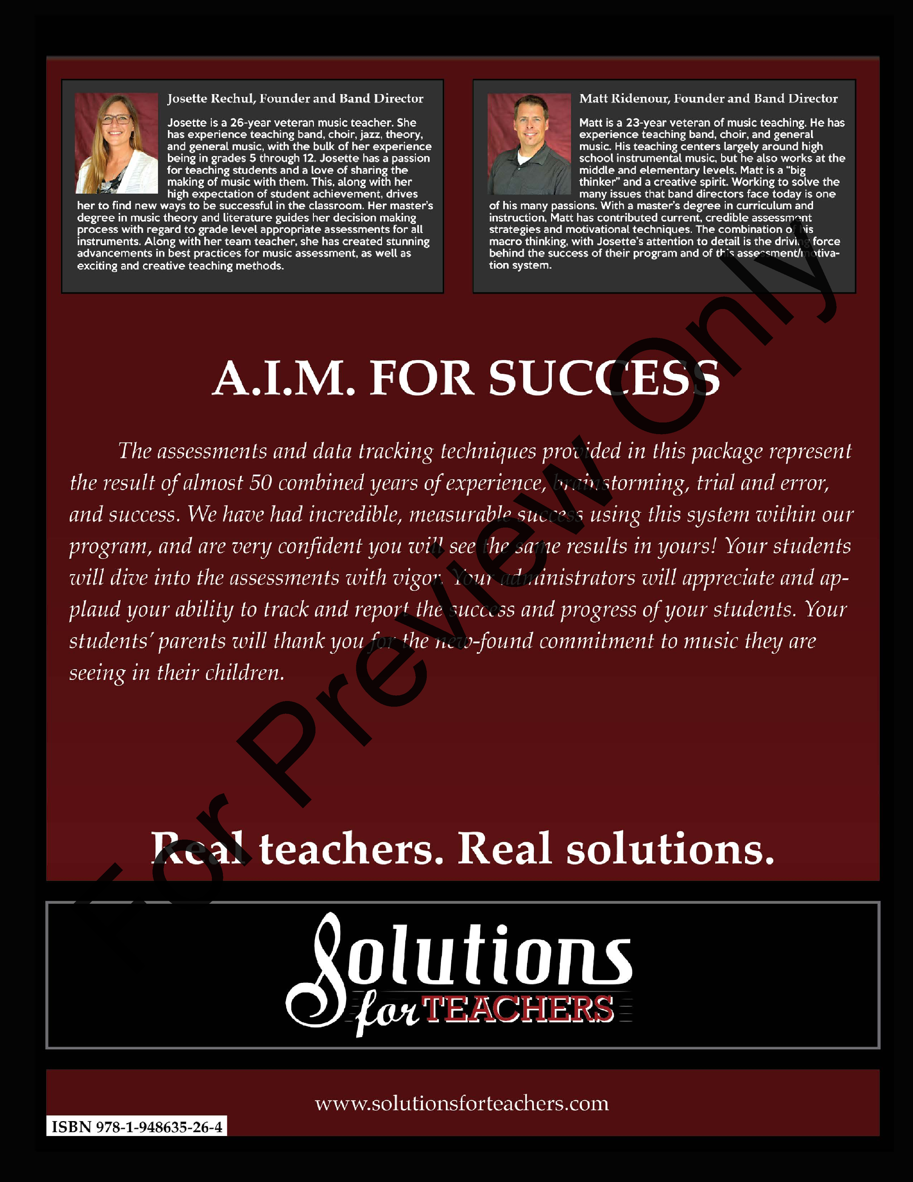 AIM For Success #2 Trombone Book P.O.D.