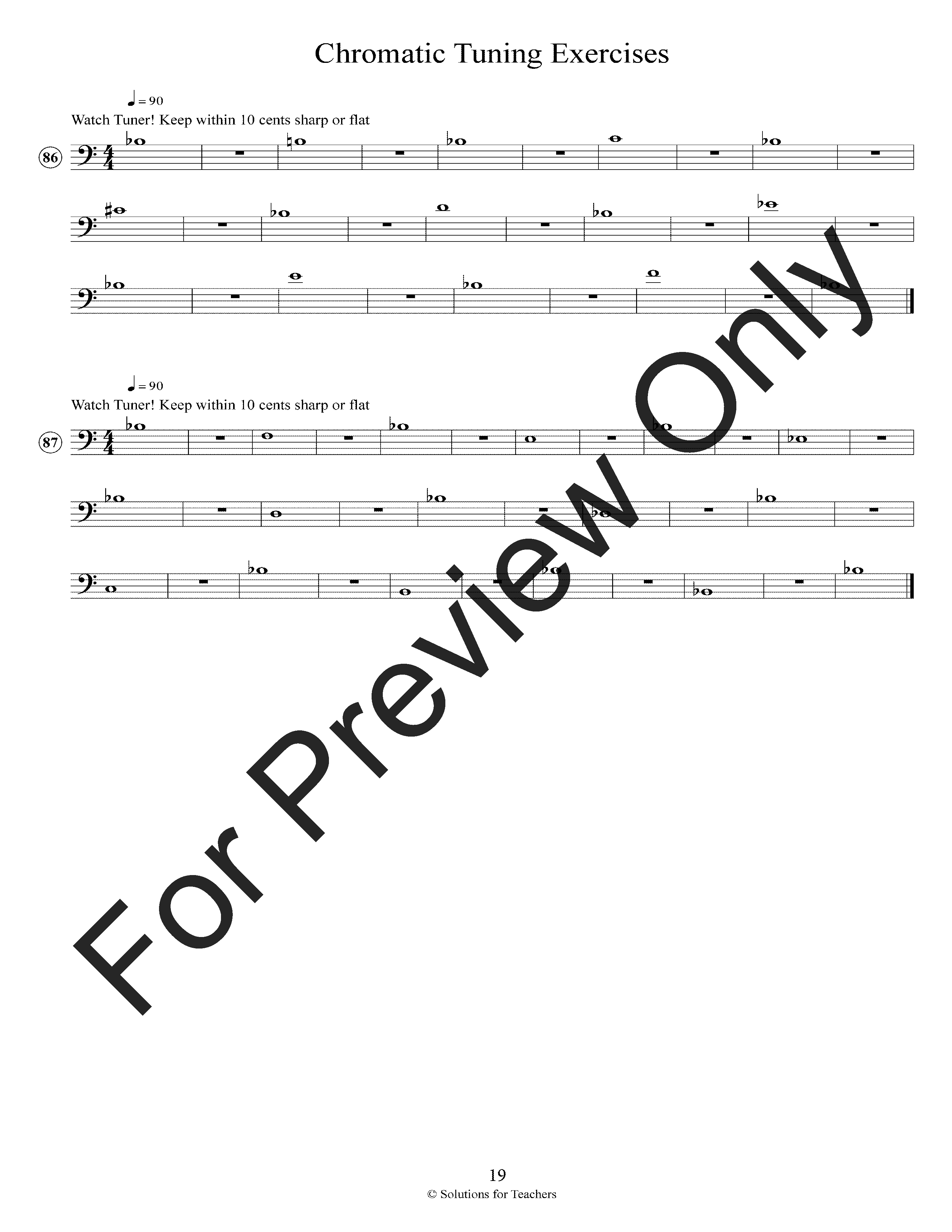 AIM For Success #2 Baritone BC (Euphonium) Book P.O.D.