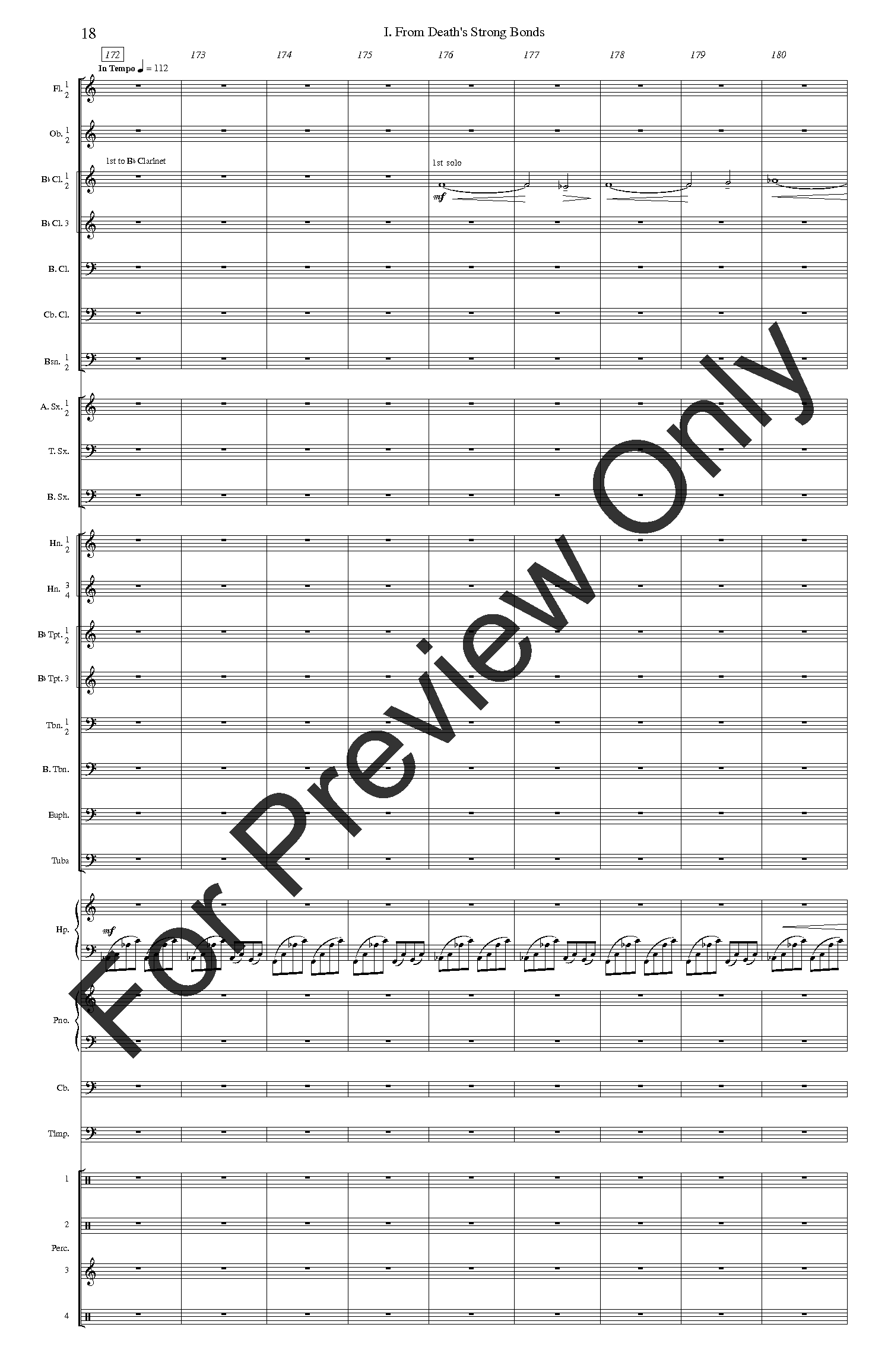 Symphony for Winds and Percussion P.O.D.
