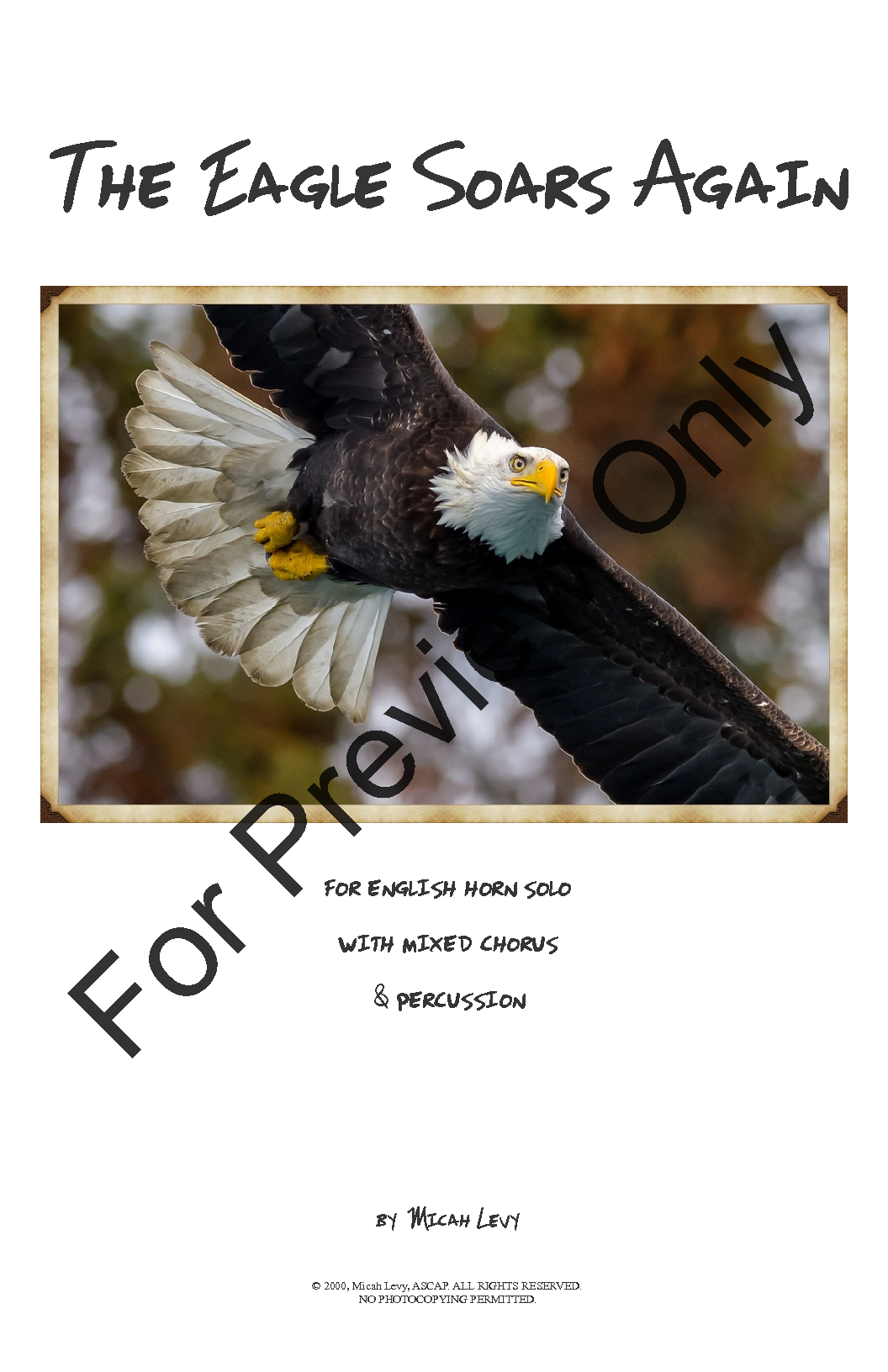 The Eagle Soars Again INST PARTS EPRINT